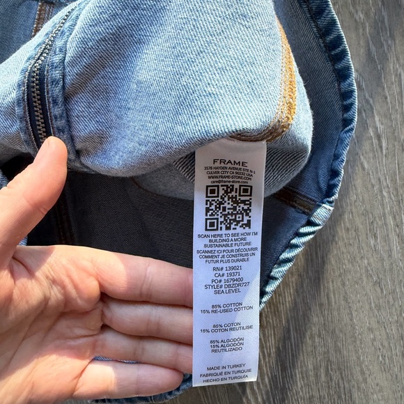 Frame Denim Mini Dress - Picture 5 of 5